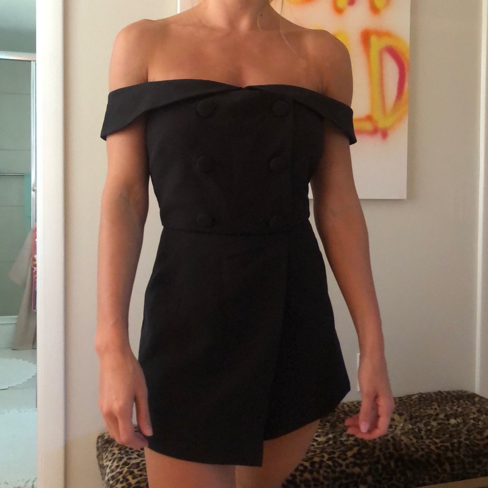 Black Classy Romper